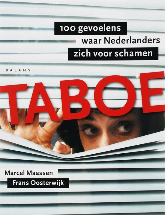 Taboe — boekomslag