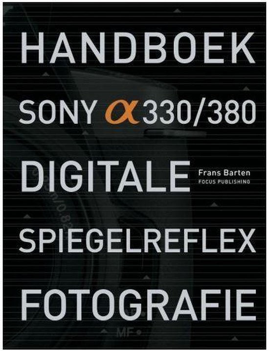 Sony Alpha digitale spiegelreflex fotografie — boekomslag