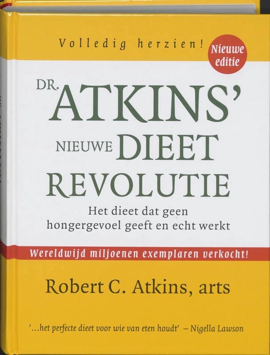 Dr Atkins Nieuwe Dieetrevolutie — boekomslag