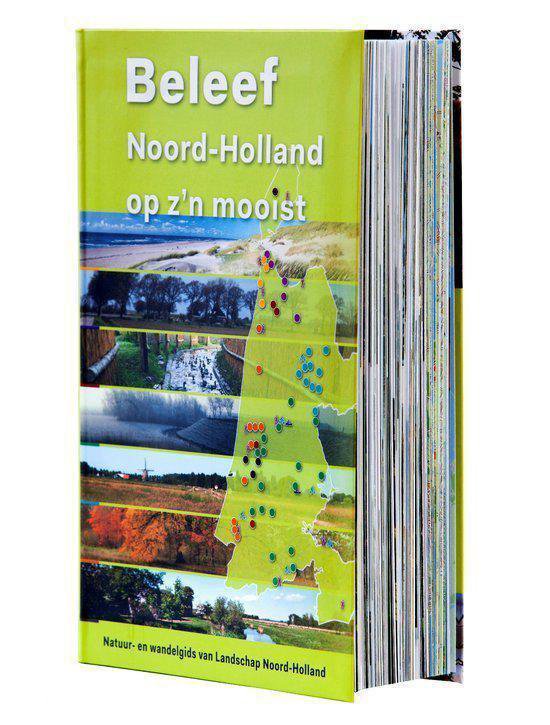 Beleef Noord Holland op z'n mooist — boekomslag