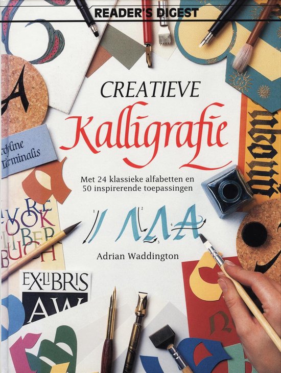 Creatieve kalligrafie — omslag