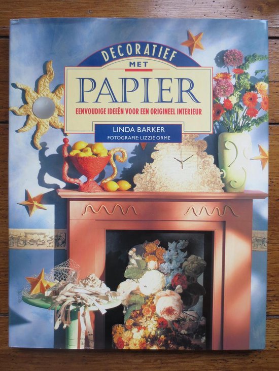 Decoratief met papier — boekomslag