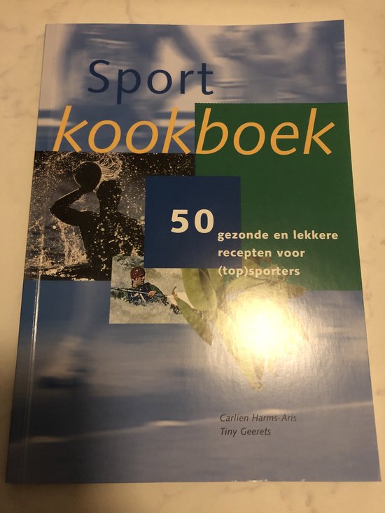 Sport Kookboek — boekomslag