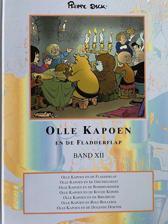 OLLE KAPOEN, HC12. EN DE FLADDERLAP — boekomslag