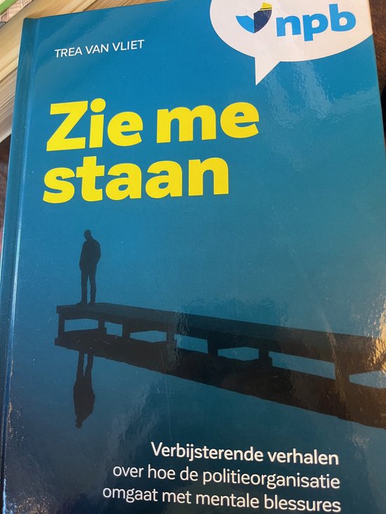 Zie me staan — boekomslag