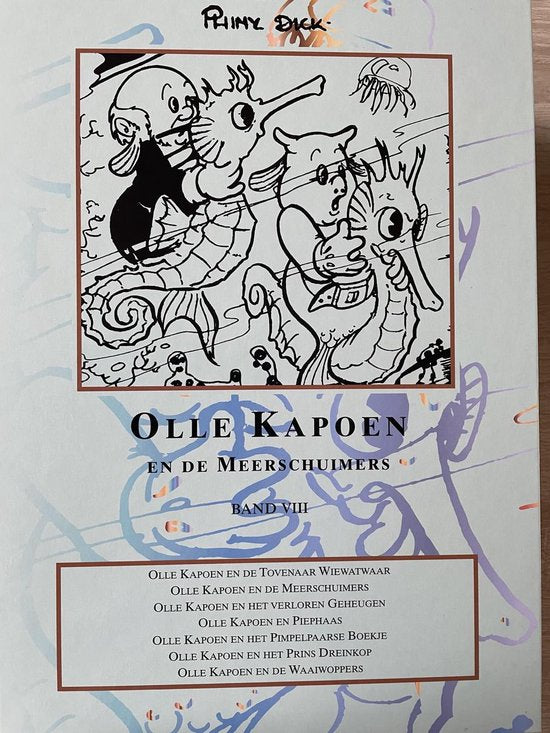 Olle kapoen 08 de meerschuimers — boekomslag