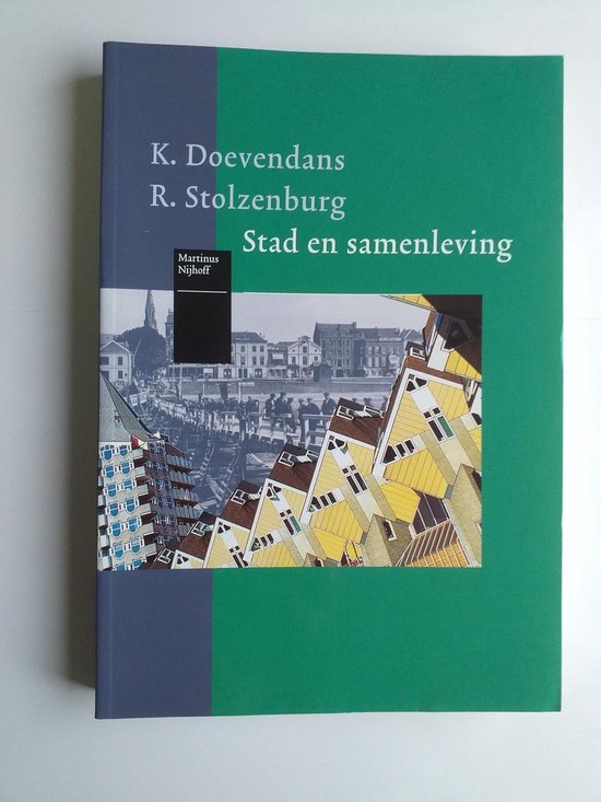 Stad En Samenleving — boekomslag