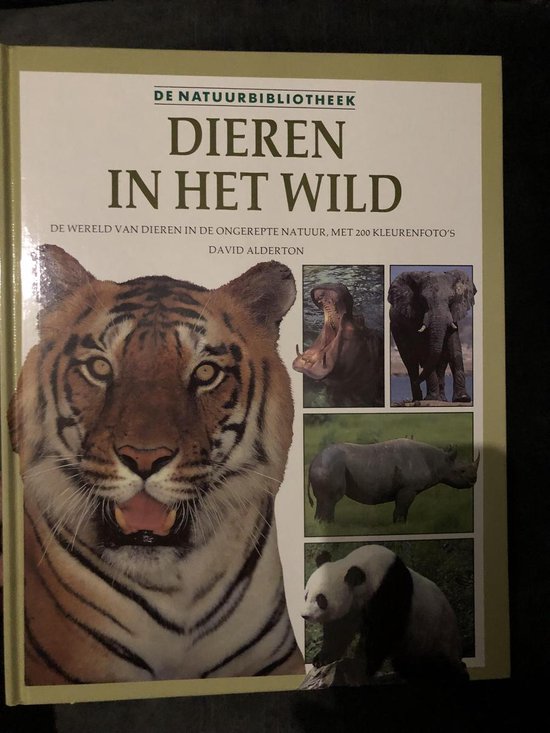 Dieren in het wild — boekomslag
