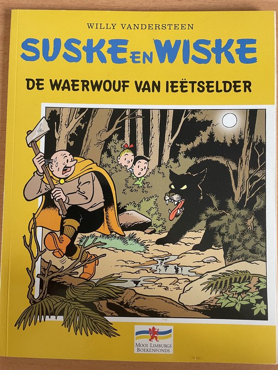 De Waerwouf van Ieëtselder Suske en Wiske — boekomslag