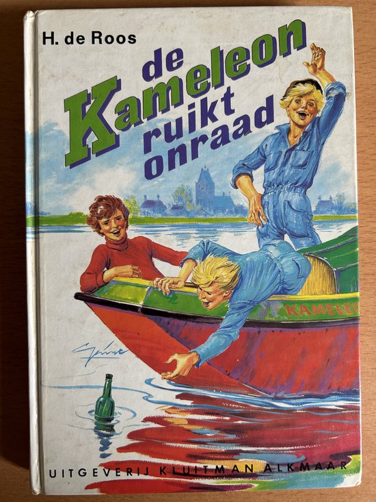 Kameleon Ruikt Onraad Klassieke Editie — boekomslag