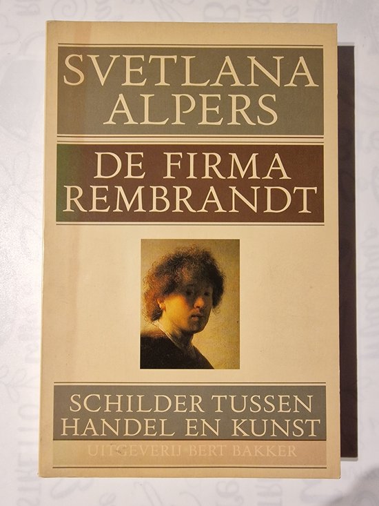 De firma Rembrandt — boekomslag