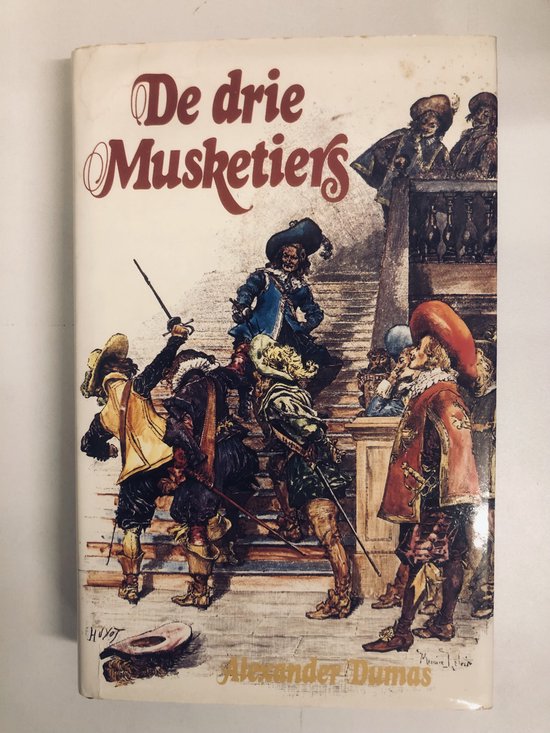 Drie musketiers — boekomslag