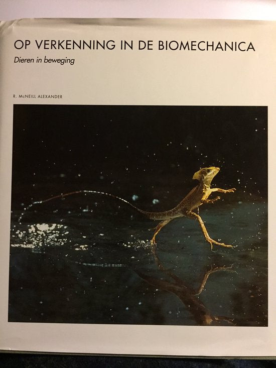 Op verkenning in de biomechanica — boekomslag