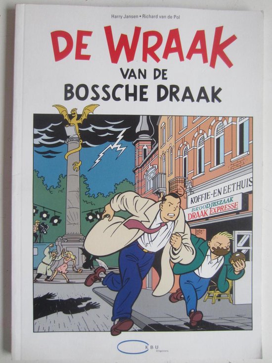 De wraak van de bossche draak — boekomslag