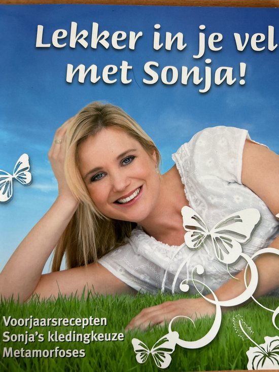 Lekker in je vel met Sonja — boekomslag