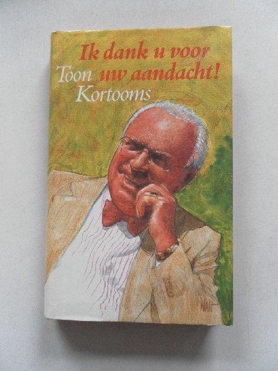 Ik dank u voor uw aandacht — boekomslag