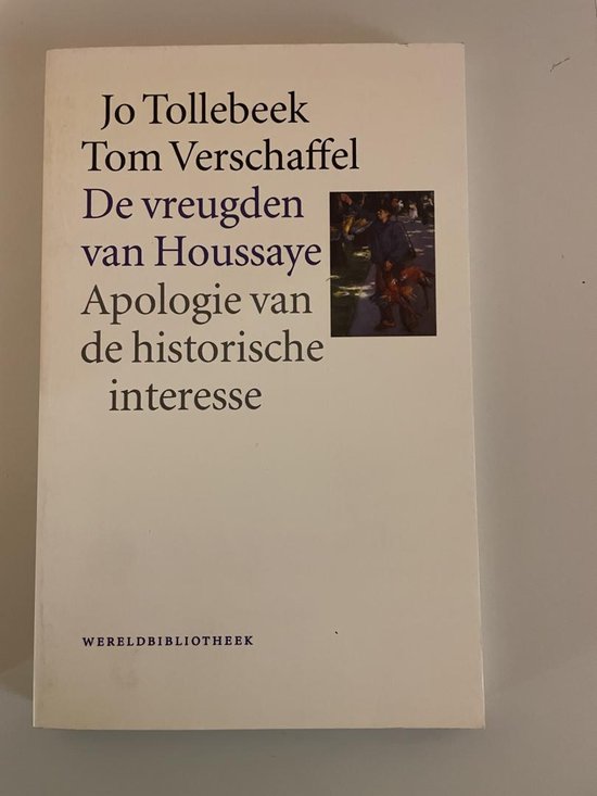 De vreugden van Houssaye — boekomslag