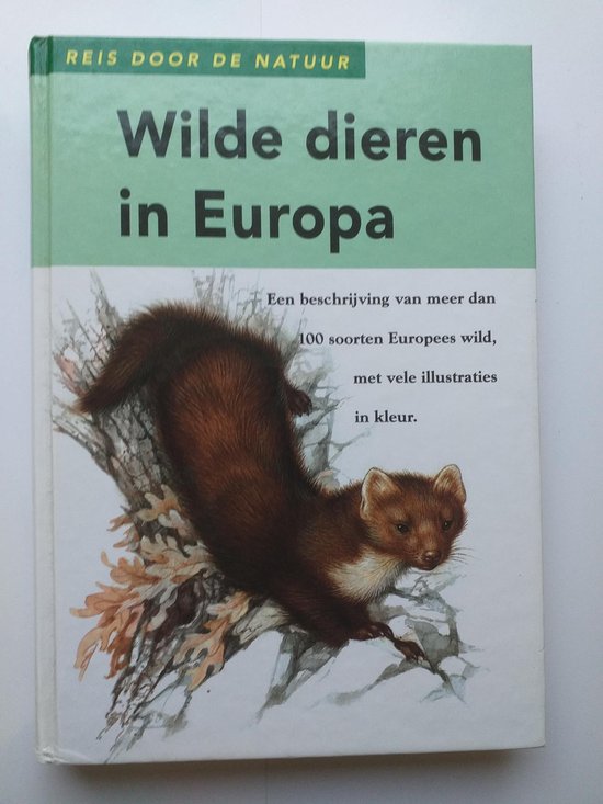 Wilde dieren in Europa — boekomslag