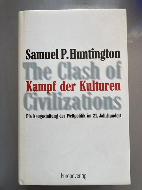 Kampf der Kulturen — boekomslag