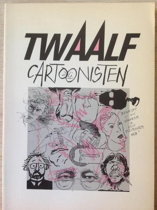 Twaalf cartoonisten — omslag