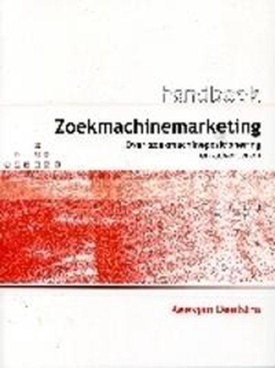 Handboek Zoekmachinemarketing — boekomslag