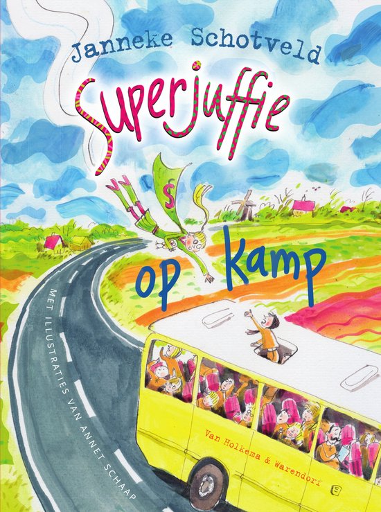 Superjuffie 6 - Superjuffie op kamp — boekomslag