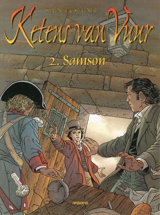 Ketens van vuur 02. samson — boekomslag