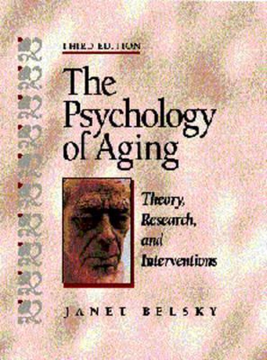 The Psychology of Aging — boekomslag