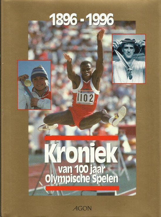 1896-1996 Kroniek van 100 jaar Olympische Spelen — boekomslag