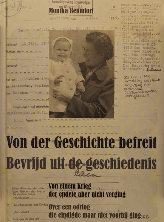 Von der Geschichte befreit / Bevrijd uit de geschiedenis — boekomslag