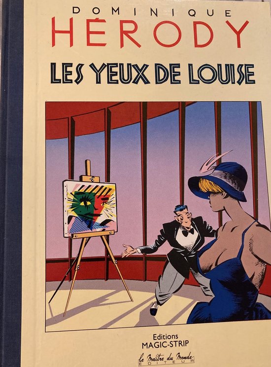 Les yeux de Louise - Dominique Herody — boekomslag