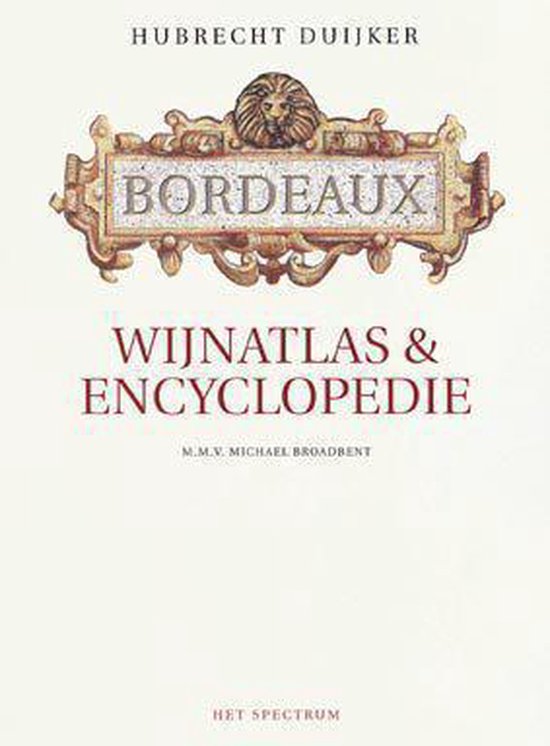 Bordeaux wijnatlas & encyclopedie — boekomslag