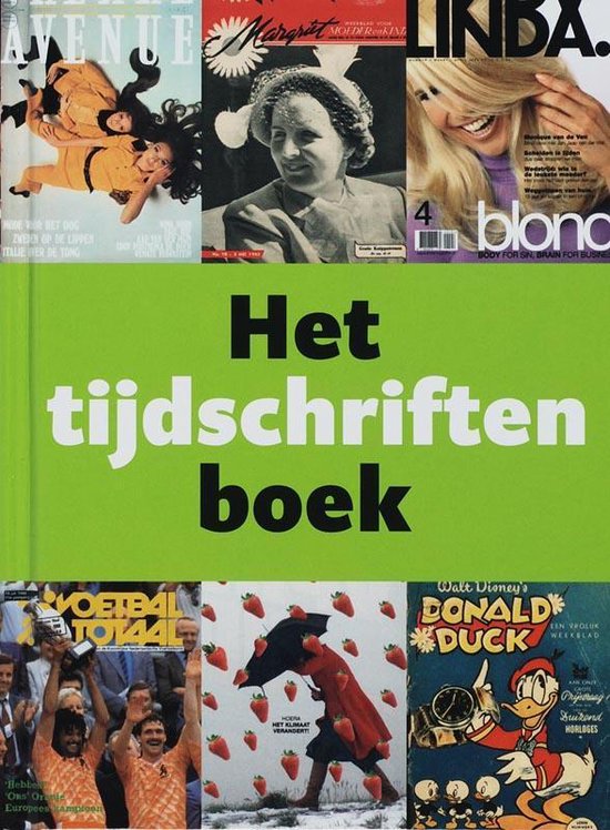 Het tijdschriften Boek — boekomslag