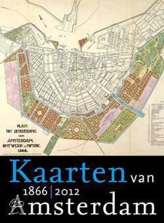 Kaarten Van Amsterdam 1866 2000 — boekomslag