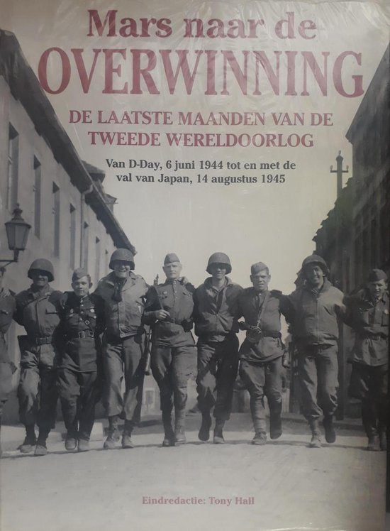 Mars naar de overwinning - HALL — boekomslag