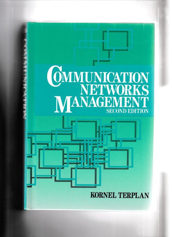 Communication Networks Management — boekomslag