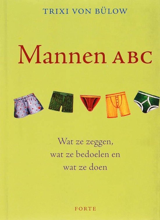 Mannen ABC — boekomslag