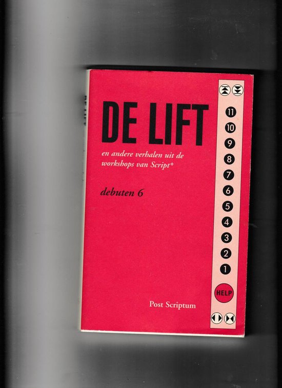 De lift — boekomslag