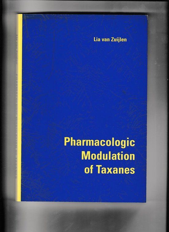 Pharmacologic modulation of taxanes — boekomslag