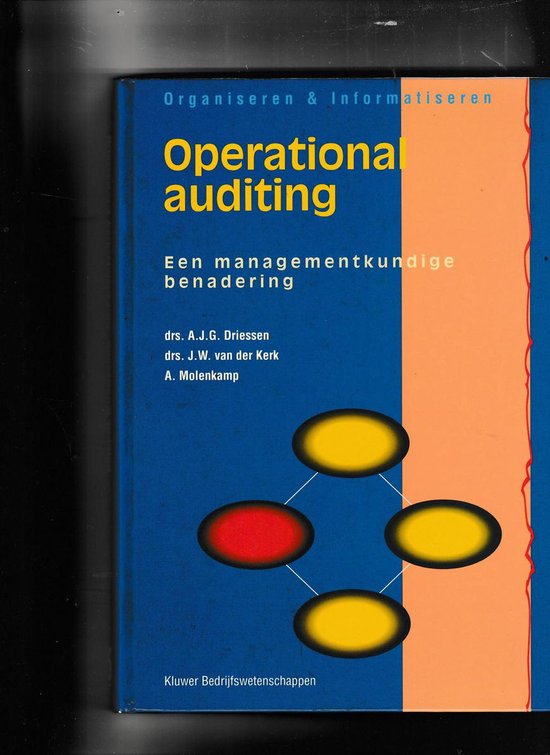 Operationele auditing manag.benade — boekomslag