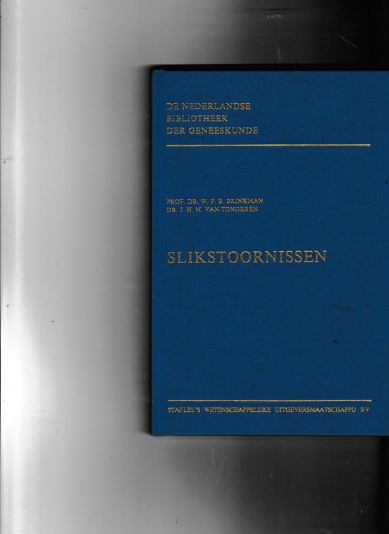 Slikstoornissen — boekomslag