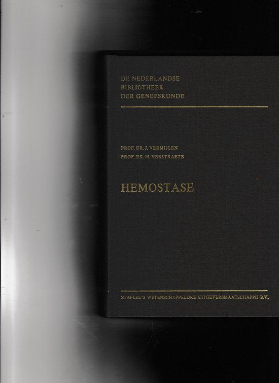 Hemostase — boekomslag