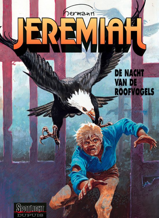 Jeremiah 1: De nacht van de roofvogels (commerciële actie) — boekomslag