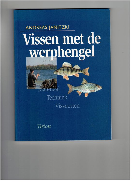 Vissen Met De Werphengel — boekomslag