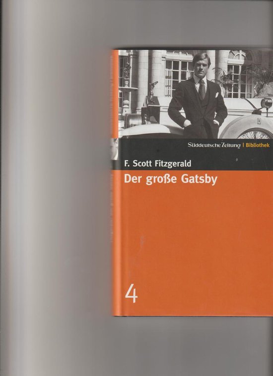 Der gro�e Gatsby (SZ-Bibliothek, #4) — boekomslag