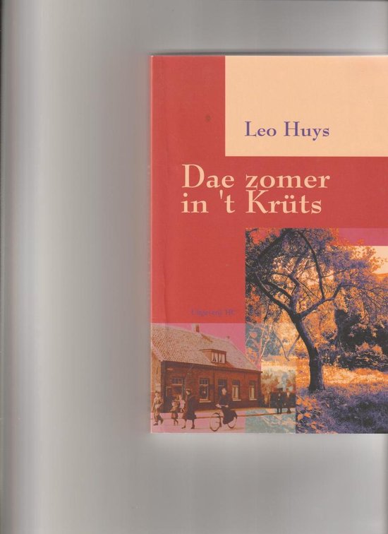 Dae zomer in 't kruits — boekomslag