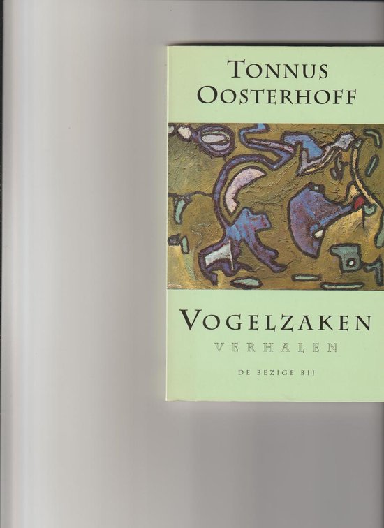 Vogelzaken — boekomslag