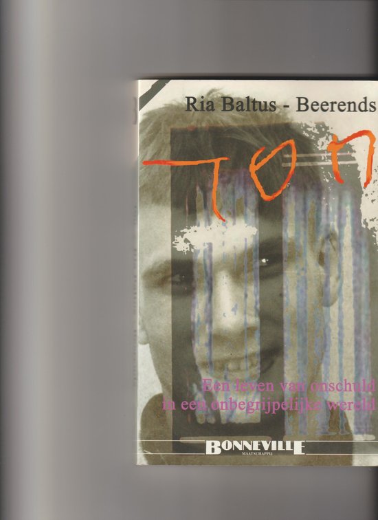 Ton — boekomslag