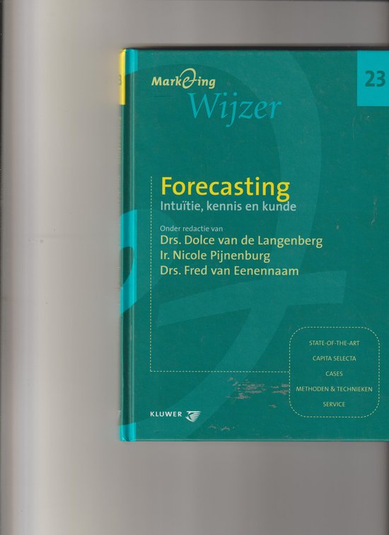 Forecasting — boekomslag