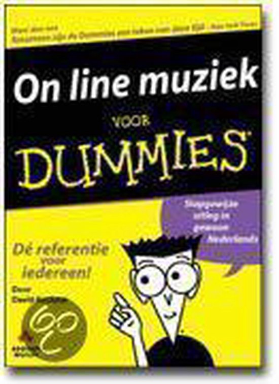 On line muziek voor Dummies — boekomslag